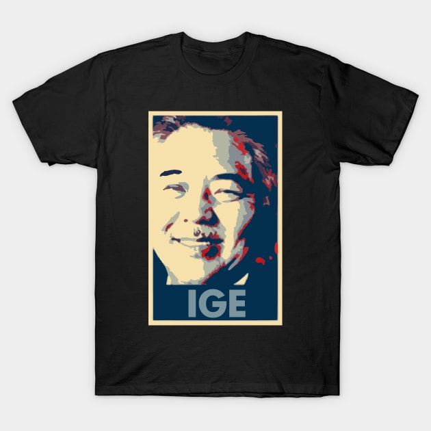 David Ige Political Parody T-Shirt by ThreadChef